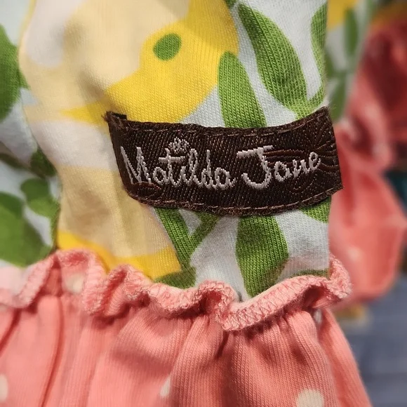 EUC Matilda Jane Lemons Girls sz 6 Sleeveless Dress - Picture 5 of 6